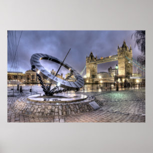 Póster London Time