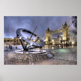 Póster London Time