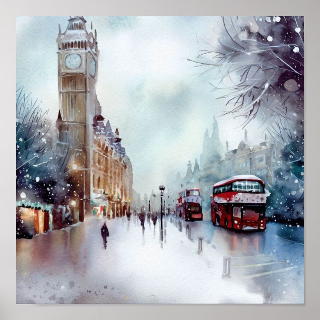 Póster London-Winter Wonderland (C) (Frente)