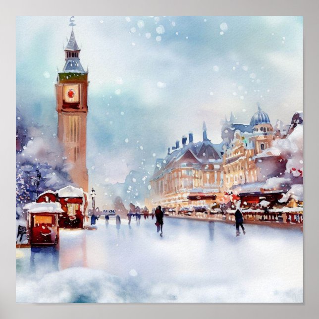 Póster London-Winter Wonderland (D) (Frente)