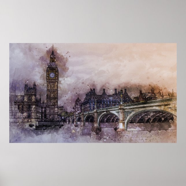 Póster Londres (Frente)