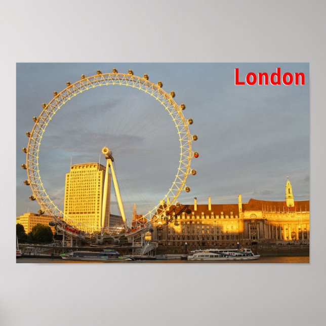Póster Londres (Frente)