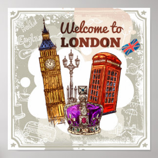 Póster Londres