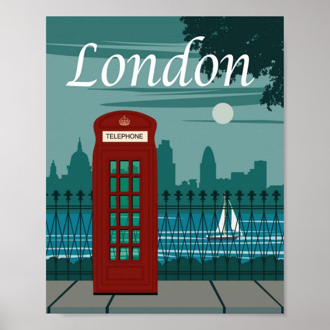 Póster Londres (Frente)