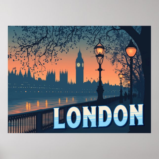 Póster Londres (Frente)