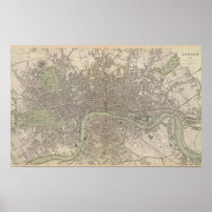 Póster Londres 1843