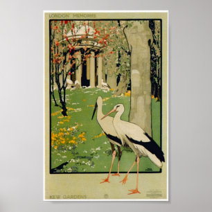 Póster Londres 1908-1933 subterráneo