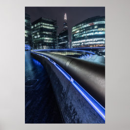 Póster Londres de noche