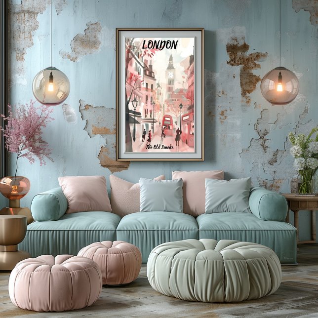 Póster Londres: El Viejo Humo. (Subido por el creador)