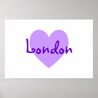 Londres en morado