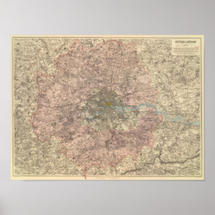 Póster Londres externo