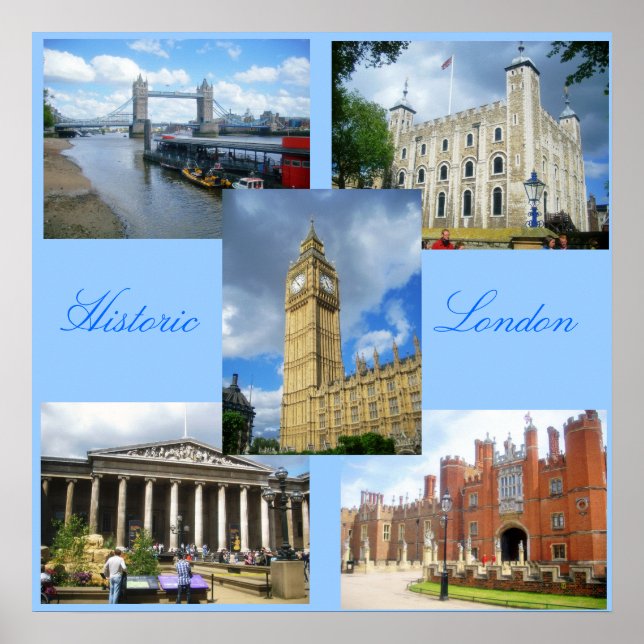 Póster Londres histórica (Frente)