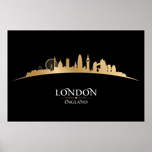 Póster Londres, Inglaterra - FRS (Frente)