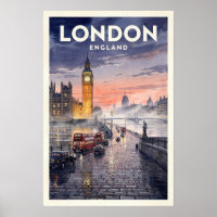 Londres Inglaterra Viaje Vintage