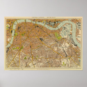 Póster Londres suroriental