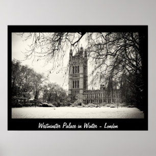 Póster Londres - Westminster en Invierno No.2 (Póster)