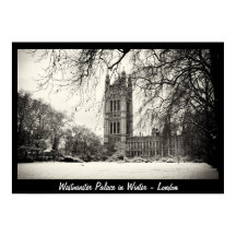 Londres - Westminster en Invierno No.2 (Póster)