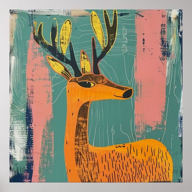 Póster Lone Buck 🦌 (Frente)