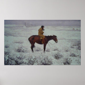 Póster Lone Cold Brave