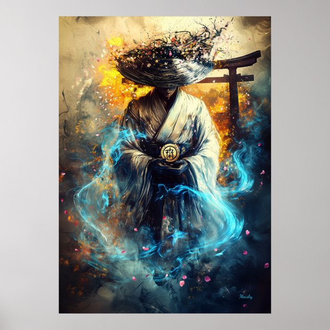 Póster Lone Onmyoji – El Invocador de Espíritus (Frente)