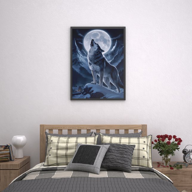 Póster Lone Wolf predomina la cumbre de Snowy (Subido por el creador)