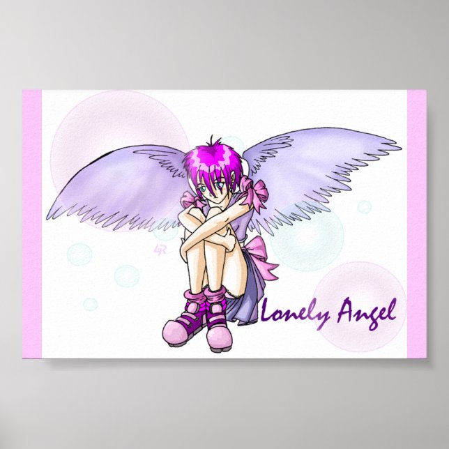 Póster Lonely Angel #1 (Frente)