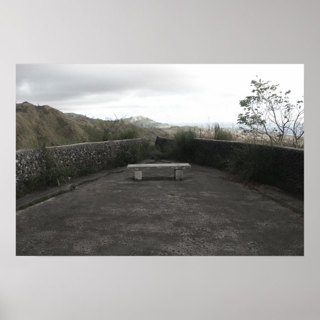 Póster Lonely Bench (Frente)