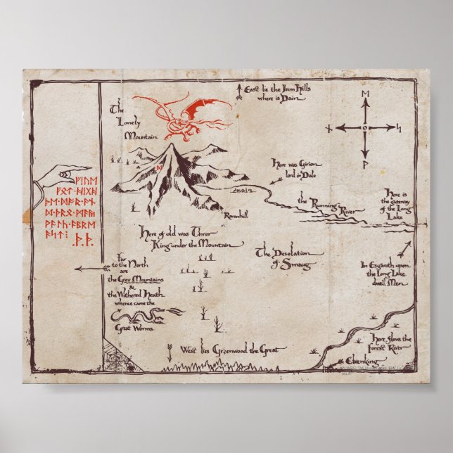 Póster Lonely Mountain (Frente)