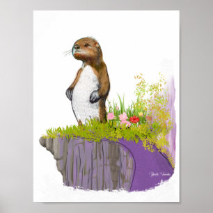 Póster Lonely Otter