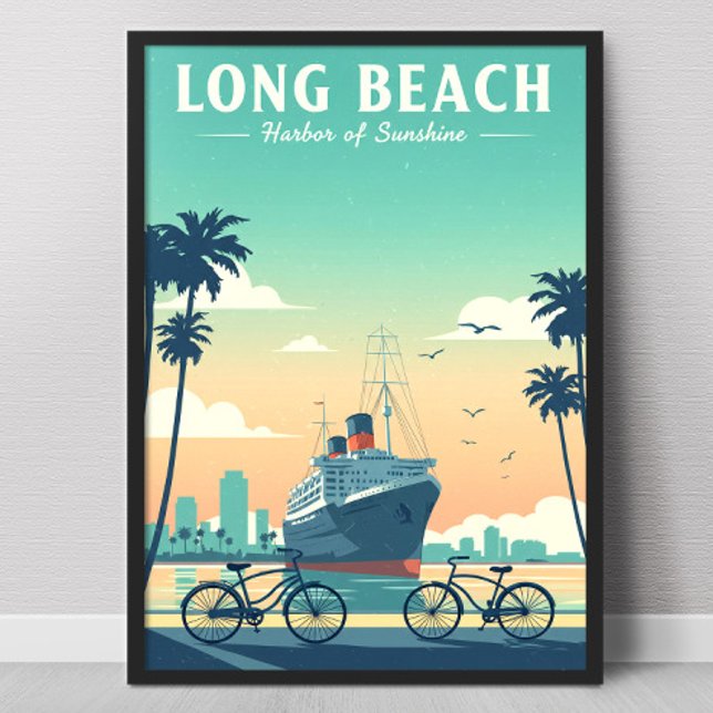 Póster Long Beach Antiguo (Subido por el creador)