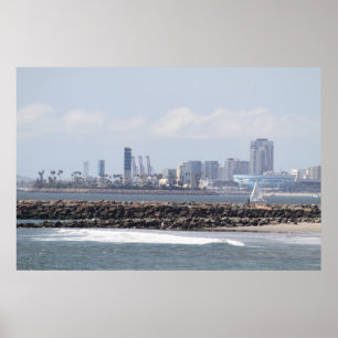Póster Long Beach California