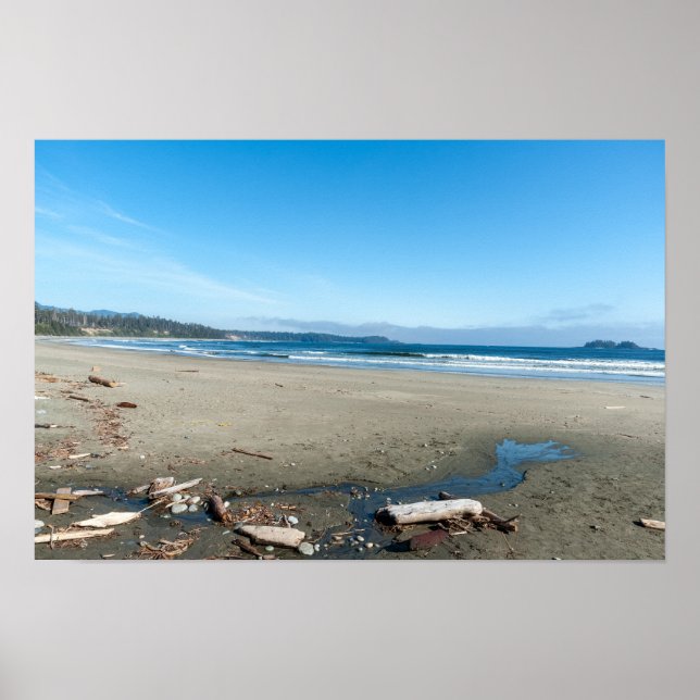 Póster Long Beach en Tofino - BC, Canadá (Frente)