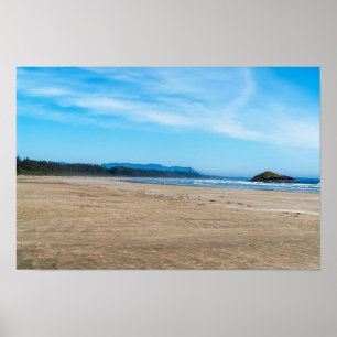 Póster Long Beach en Tofino - BC, Canadá