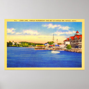 Póster Long Lake - Naples Waterfront y Bay of Nápoles Inn