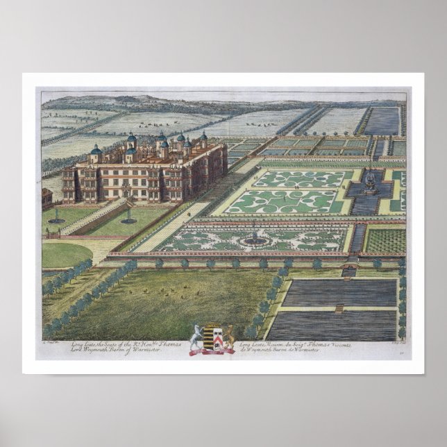 Póster Long Leate engraved by Johannes Kip (c.1652-1722) (Frente)