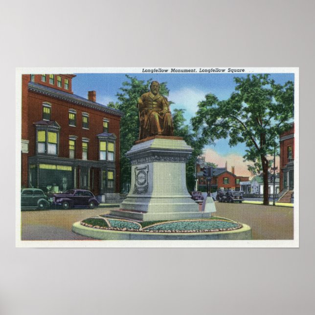 Póster Longfellow Square View of the Longfellow (Frente)