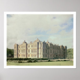 Póster Longleat House, Wiltshire, construido c.1580 (foto