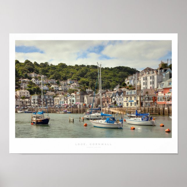 Póster Looe, Cornwall (Frente)