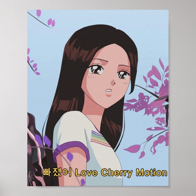 Póster LOONA Choerry - Anime de Love Cherry Motion 90 (Frente)