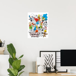 Póster LOONEY TUNES™ Color Pop Pattern