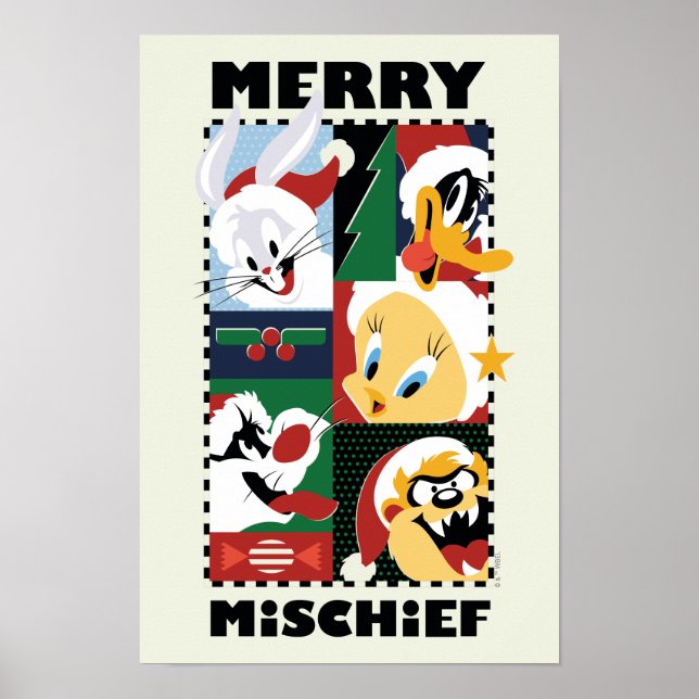 Póster LOONEY TUNES™ festividad travesía (Frente)