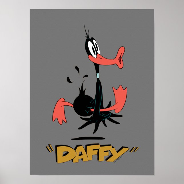 Póster LOONEY TUNES™ Retro Laughs | DAFFY DUCK™ (Frente)