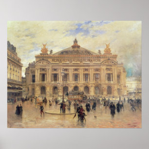 Póster L'Opera, Paris