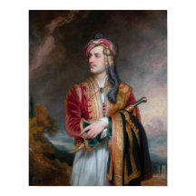 Lord Byron con vestido albanés - 1813