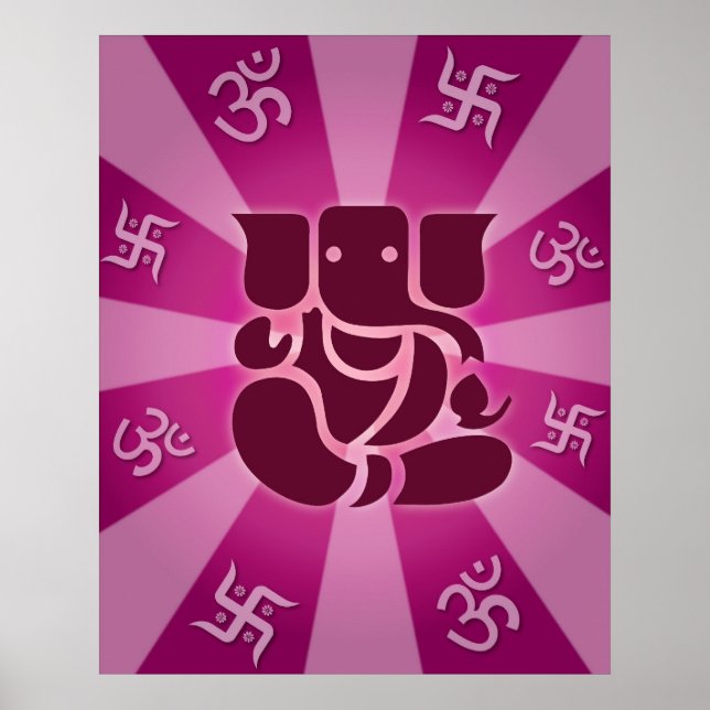 Póster Lord Ganesha (Frente)