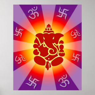 Póster Lord Ganesha
