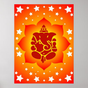 Póster Lord Ganesha
