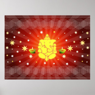Póster Lord Ganesha