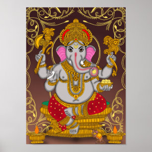 Póster Lord Ganesha Poster
