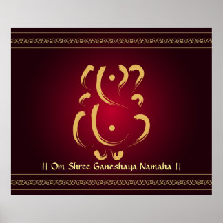 Póster Lord Ganesha - Poster